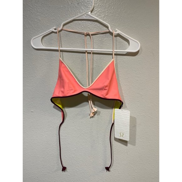 NWT Rare Lululemon Reversible Water: Surf To Sand Tie Top A/B - Picture 5 of 14